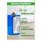 Electroll Eufy Robovac 30C Batarya (Orjinal Kapasite) 2.600Mah Pil Akıllı Robot Süpürge Batarya Değişimi