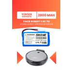ELECTROLL Fakir Robert Iı Rs 710 Uyumlu Batarya (YÜKSEK KAPASİTE) 2800mah Pil Robot Süpürge Bataryası