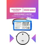 Electroll Fakir Robert Iı RS720 Uyumlu Batarya (Maksimum Kapasite) 3500MAH Robot Süpürge Bataryası 41004400