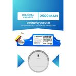 Electroll Grundig Vcr 2131 Uyumlu Batarya (Orjinal Kapasite) 2500MAH Pil Robot Süpürge Bataryası Değişimi