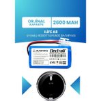 Electroll Ilife A8 Uyumlu Batarya (ORJİNAL KAPASİTE) 2600mah Pil Robot Süpürge Batarya Değişimi