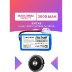 Electroll Ilife A9 Uyumlu Batarya (Maksimum Kapasite) 3500MAH Robot Süpürge Bataryası Değişimi