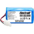 Electroll Ilife V5s Pro Uyumlu Batarya (ORJİNAL KAPASİTE) 2600mah Pil Robot Süpürge Batarya Değişimi