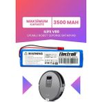 Electroll Ilife V80 Uyumlu Batarya (Maksimum Kapasite) 3500MAH Pil Robot Süpürge Batarya Değişimi