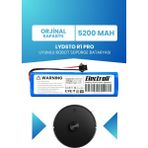 Electroll Lydsto R1 Pro Uyumlu Batarya (ORJİNAL KAPASİTE) 5200mah Pil Robot Süpürge Bataryası Değişimi