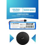 Electroll Lydsto R1 Pro Uyumlu Robot Süpürge Bataryası 5200mah ORJİNAL KAPASİTE Değişimi