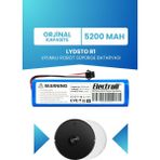 Electroll Lydsto R1 Uyumlu Batarya (ORJİNAL KAPASİTE) 5200mah Pil Akıllı Robot Süpürge Bataryası Değişimi