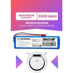 Electroll Medion MD18600 Uyumlu Batarya (Maksimum Kapasite) 3500MAH Pil Robot Süpürge Bataryası Değişimi