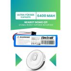 Electroll Neabot Nomo Q11 Uyumlu Batarya (ULTRA YÜKSEK KAPASİTE) 6400mah Pil Robot Süpürge Bataryası Değişimi - 1 Adet