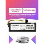 Electroll Philips XU3000/02 Homerun 3000 Serisi Uyumlu Batarya (Maksimum Kapasite) 7000MAH Robot Süpürge Pili