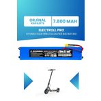 ELECTROLL Pro Batarya (ORJİNAL KAPASİTE) 36v 7800mah Pil Elektrikli Scooter Bataryası Değişimi