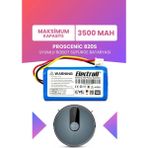 Electroll Proscenic 820S Uyumlu Batarya (Maksimum Kapasite) 3500MAH Pil Robot Süpürge Bataryası Değişimi