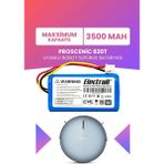 Electroll Proscenic 820T Uyumlu Batarya (Maksimum Kapasite) 3500MAH Pil Robot Süpürge Bataryası Değişimi
