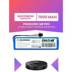 Electroll Proscenic M8 Pro Uyumlu Batarya (Maksimum Kapasite) 7000MAH Pil Robot Süpürge Bataryası Değişimi