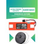 Electroll Roborock S6 Pure Uyumlu Batarya (Ultra Yüksek Kapasite) 6400MAH Kutulu Robot Süpürge Pil Değişimi