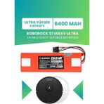 Electroll Roborock S7 Maxv Ultra Uyumlu Batarya (Ultra Yüksek Kapasite) 6400MAH Robot Süpürge Pil Değişimi