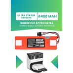 Electroll Roborock S7 Pro Ultra Uyumlu Batarya (Ultra Yüksek Kapasite) 6400MAH Robot Süpürge Pil Değişimi