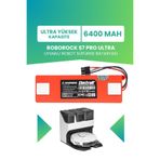 Electroll Roborock S7 Pro Ultra Uyumlu Batarya (Ultra Yüksek Kapasite) 6400MAH Robot Süpürge Pil Değişimi