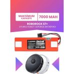 Electroll Roborock S7+ Uyumlu Batarya 7000 mAh Maksimum Kapasite Robot Süpürge Bataryası Değişimi