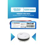 Electroll Trident Pro Max Uyumlu Batarya (ORJİNAL KAPASİTE) 5200mah Pil Robot Süpürge Bataryası Değişimi
