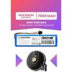 Electroll Uoni V980 Max Uyumlu Batarya (Maksimum Kapasite) 7000MAH Pil Robot Süpürge Bataryası Değişimi