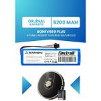 Electroll Uoni V980 Plus Uyumlu Batarya (Standart Kapasite) 5200MAH Pil Robot Süpürge Bataryası Değişimi