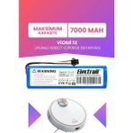 Electroll Viomi 1x Uyumlu Batarya (Maksimum Kapasite) 7000MAH Pil Robot Süpürge Bataryası Değişimi