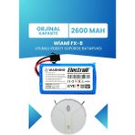 Electroll Wiami Fx-8 Uyumlu Batarya (Orjinal Kapasite) 2600MAH Pil Robot Süpürge Bataryası Değişimi