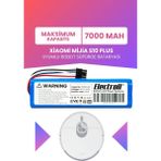 Electroll Xiaomi Mijia S10 Plus Uyumlu Batarya (Maksimum Kapasite) 7000MAH Pil Robot Süpürge Bataryası Değişimi