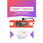 ELECTROLL Xiaomi Sdjqr01rr Uyumlu Batarya (MAKSİMUM KAPASİTE) 7000mah Kutulu Robot Süpürge Pil Değişimi
