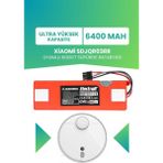 Electroll Xiaomi SDJQR03RR Uyumlu Batarya (Ultra Yüksek Kapasite) 6400MAH Kutulu Robot Süpürge Pil Değişimi