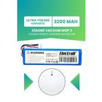 ELECTROLL Xiaomi Vacuum Mop 2 (STYTJ03ZHM) Uyumlu Batarya (ULTRA YÜKSEK KAPASİTE) 3200mah Robot Süpürge Pili