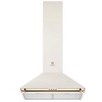 Electrolux EFC226V 60 cm Krem Metal Duvar Tipi Ankastre Davlumbaz