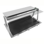 Electrolux Professional D04c3o Drop-In Tempered Glass Top, 3Gn Wıth A Type Overshelf Wıth Hot Lamps ,341181