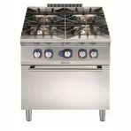 Electrolux Professional E9gcgh4cg0 4 Açık Ateşli Gazlı Kuzine + Fırın-800Mm ,391005