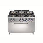 Electrolux Professional E9gcgl6cl0 6 Açık Ateş.g.kuzine+Geniş Fırın-1200Mm ,391015