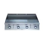 Electrolux Professional Elektrikli Setüstü Izgara Geniş Hp, 2/3 Düz Ve 1/3 Nervürlü Çizilmeye Karşı Dayanıklı Nitrochrome3 Krom Pişirme Y�
