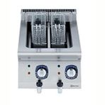 Electrolux Professional Endüstriyel 2x5 Lt Elektrikli Set Üstü Fritöz, 2 Hazneli, Isıtıcılar Hazne İçinde, 2 Sepetli, Derinlik 730 Mm - 400 Mm E7FRED2A00