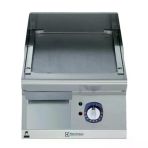 Electrolux Professional Endüstriyel Elektrikli Izgara, Fırçalanmış Krom Kaplamalı Çelik Pişirme Yüzeyi, 400 Mm, Eğimli, Termostatik Kontrol, Kazıyıcı Dahil E7IIKDAOMCA