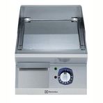Electrolux Professional Endüstriyel Elektrikli Set Üstü Izgara, Düz Krom Pleytli, Eğimli Tablalı, Termostatik Kontrol, Demonte Sırtlık Ve Spatula, Derinlik 730 Mm - 400 Mm E7FTEDCSI0