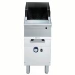 Electrolux Professional Endüstriyel Gazlı Barbekü-Gril, Paslanmaz Brulörlü, Çift Taraflı Döküm Izgaralı (Et İçin Yivli, Balık-Sebze İçi