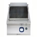 Electrolux Professional Endüstriyel Gazlı Set Üstü Lavataşlı Barbekü, Paslanmaz Brulörlü, Çift Taraflı Döküm Izgaralı, Derinlik 730 Mm - 400 Mm E7GRGDLC00