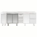 Electrolux Professional Evyeli Üst Tabla Altı İçin Dolap, Çarpar Kapılı TEL2P8