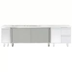 Electrolux Professional Evyeli Üst Tabla Altı İçin Dolap, Kayar Kapılı - 1800 Mm - Modular Line TEL2S18
