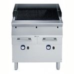 Electrolux Professional Gazlı Barbekü-grill, Çift Taraflı Döküm Izgaralı (et İçin Yivli, Balık-sebze İçin Düz), Alt Standlı E9GRGHGCFU
