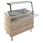 Electrolux Professional Müşteri Tarafında Bir Adet Boru Tip Paslanmaz Çelik Tepsi Kaydırma, Y= 900 Mm F03H3AF01W