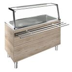 Electrolux Professional Müşteri Tarafında Bir Adet Boru Tip Paslanmaz Çelik Tepsi Kaydırma, Y= 900 Mm F03H4AF01W