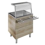 Electrolux Professional Tarafında Boru Tip Paslanmaz Çelik Tepsi Kaydırma, Y= 900 Mm F01H2AF01W