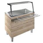 Electrolux Professional Tarafında Boru Tip Paslanmaz Çelik Tepsi Kaydırma, Y= 900 Mm F01H3AF01W