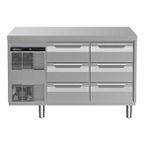 Electrolux Professional Tezgah Tipi Derin Dondurucu, 6x? Çekmeceli, -22°c/-15°c, Aısı 304 (r290) EK2ABCC